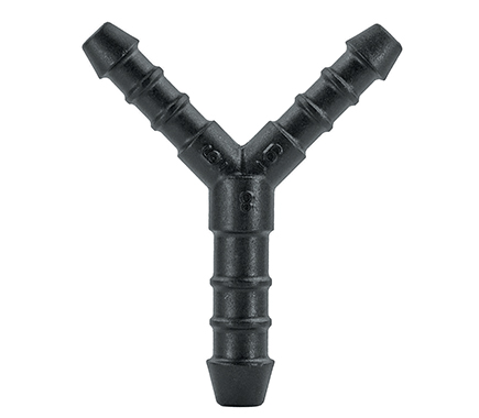 Y piece 6mm 8mm 6mm hose reducer joiner splitter connector