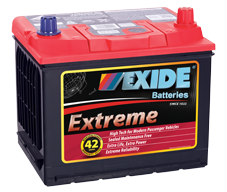 Exide Extreme XDIN55MF Car Battery 600CCA