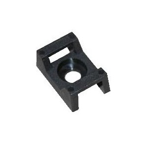 Screw In Saddle Cable Tie Mount Large