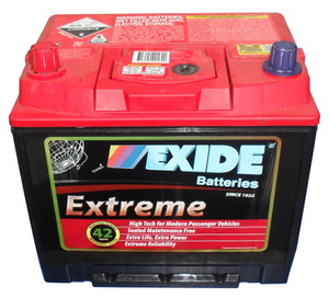 Exide Extreme X55D23DMF Car Battery 650CCA